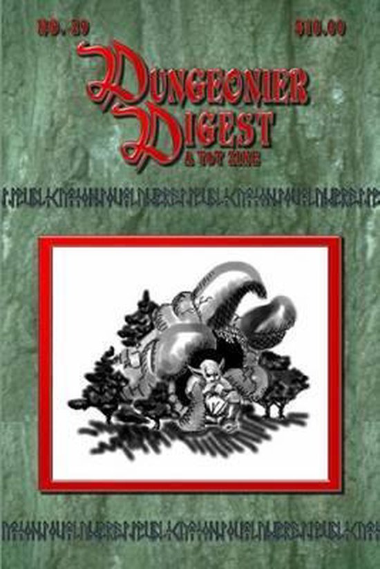 Zine Issue- Dungeonier Digest #29 - cover