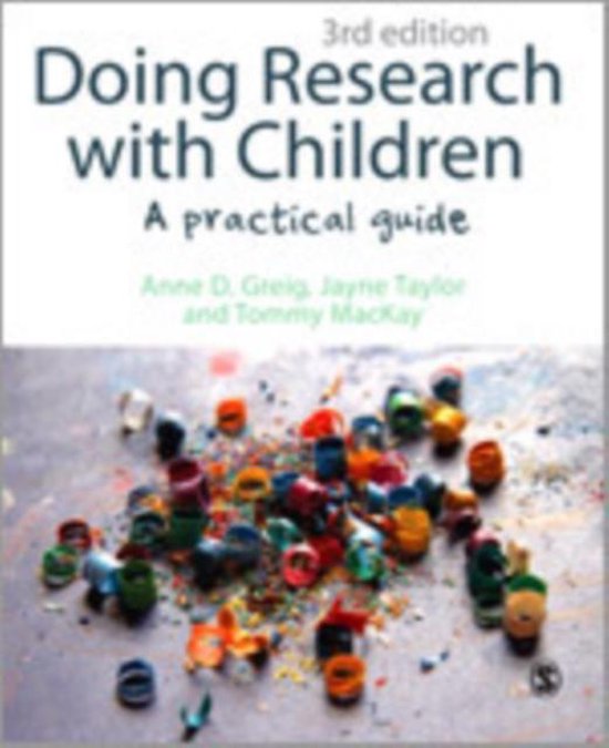 Doing Research with Children - cover