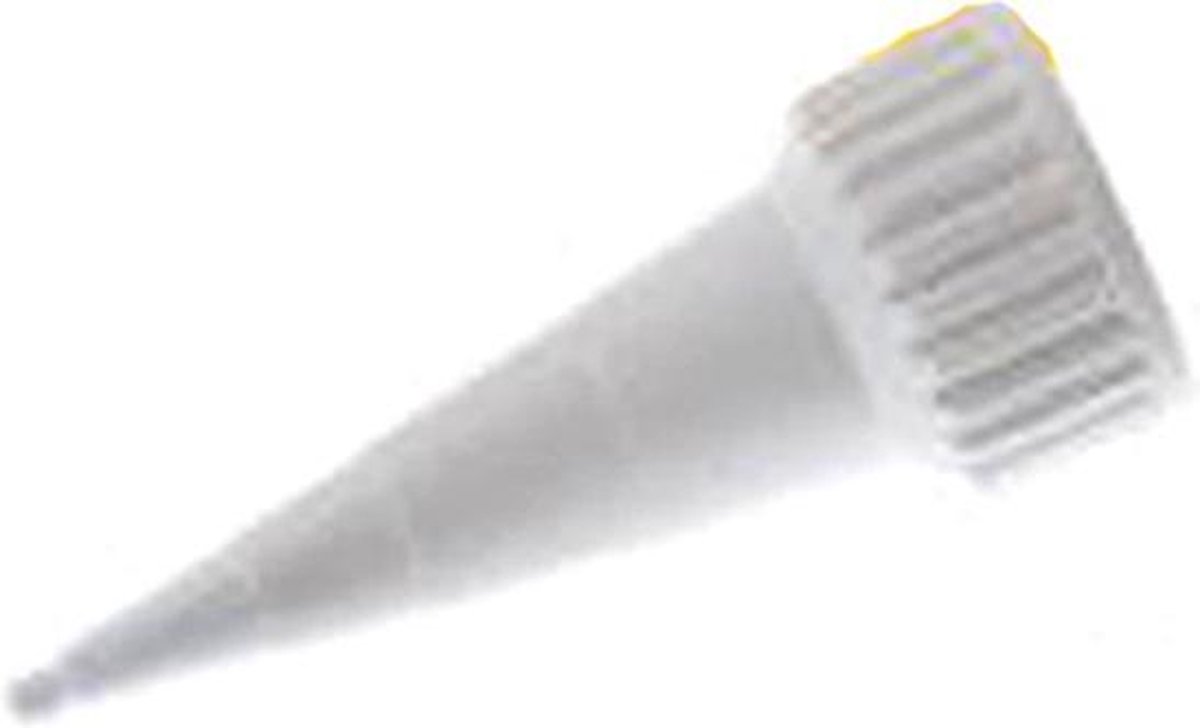 25 Tuitjes voor de meeste 80ml Tubes geschikt - 5cm lang - ca Ø13mm