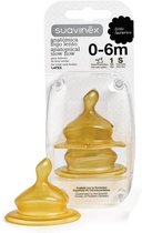 Suavinex Tetina Rubber Boca Wide 0 To 6m