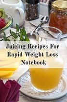 Juicing Recipes For Rapid Weight Loss Notebook