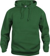 Clique Basic hoody Flessengroen maat XXXL