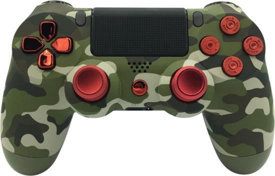 Sony DualShock 4 Controller V2 PS4 Red Camo bol