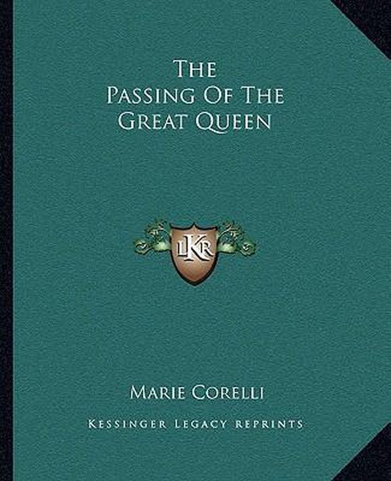 The Passing of the Great Queen - cover