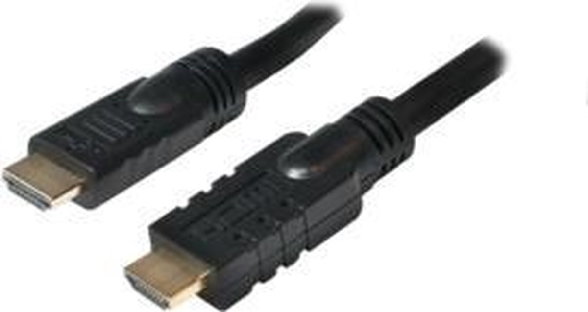 LogiLink Aktives HDMI High Speed Monitorkabel, 25,0 m