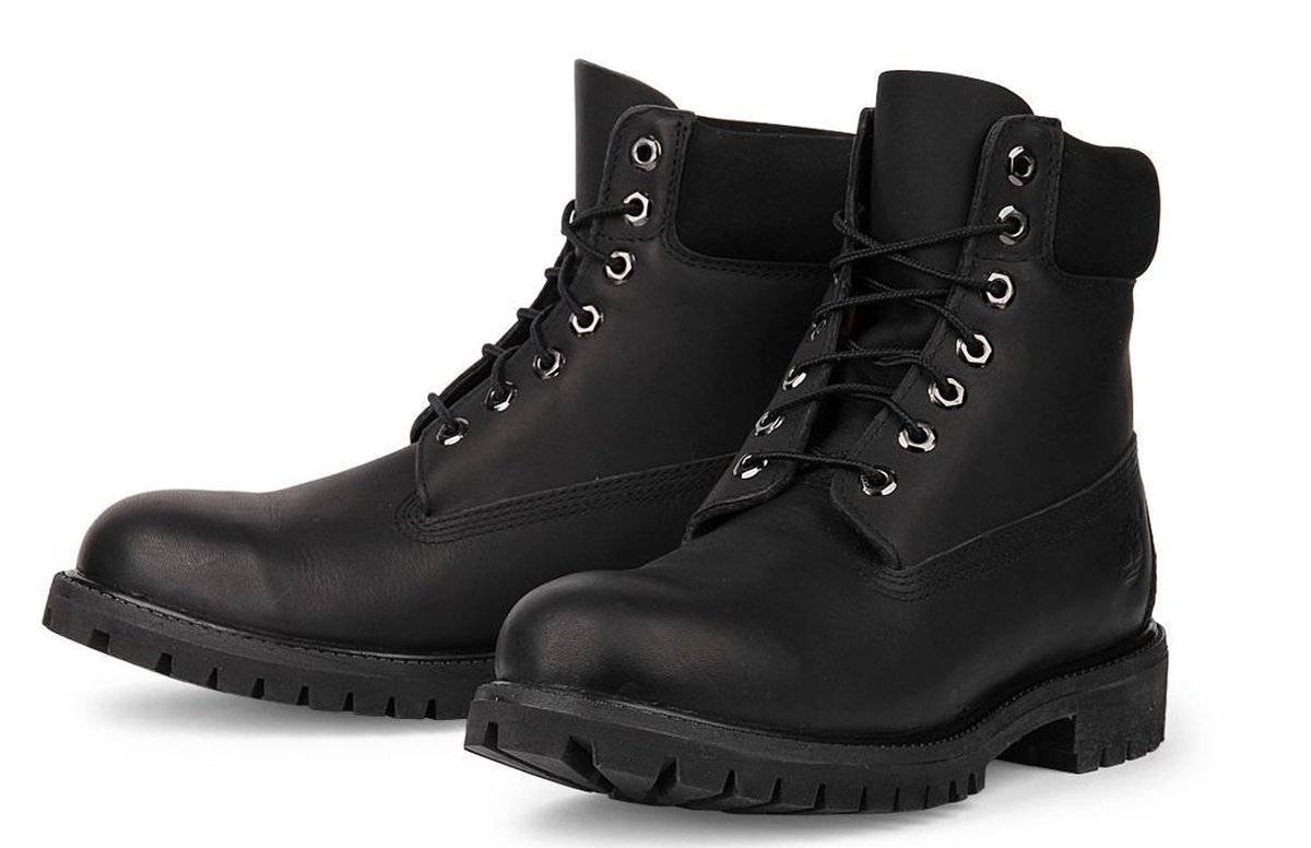Voorafgaan Te stikstof Timberland Heren 6-inch Leather Premium Boots 10054 Zwart | bol.com