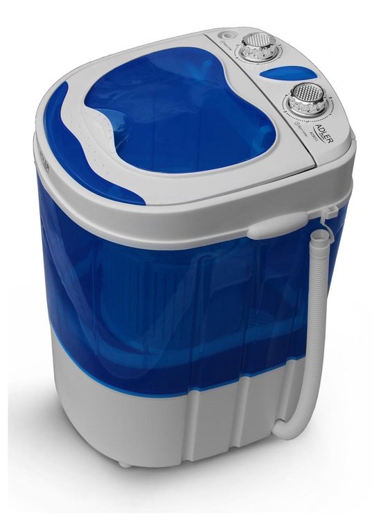 Bulk meesteres roterend Adler AD 8051 Mini wasmachine met centrifuge | bol.com
