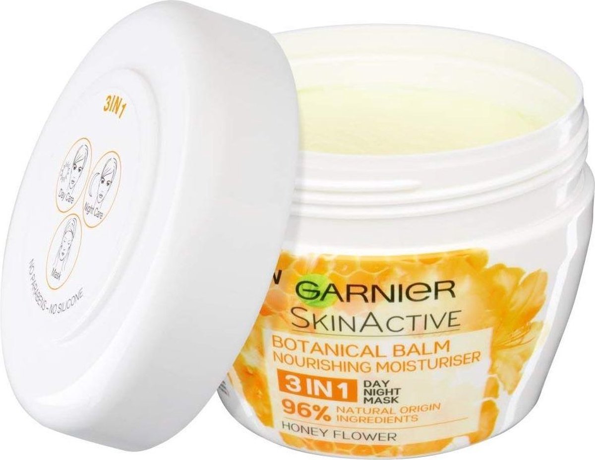 Garnier Skin Active Botanical Balm 3-in-1 Dag- en Nachtcrème/Masker 140 ml  | bol.com