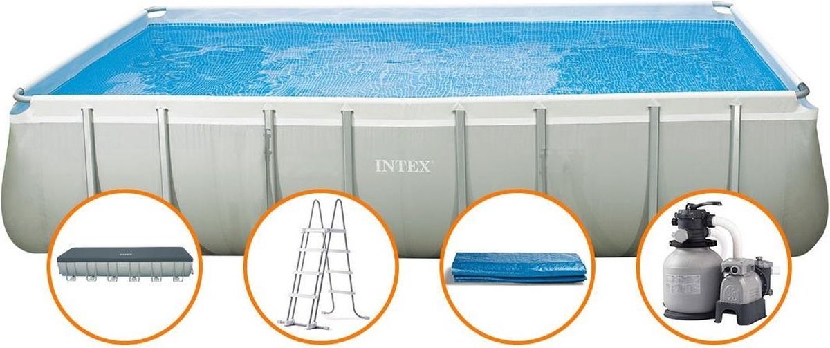 Intex Opzetzwembad Met Accessoires 732 X 366 X 132 Cm