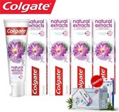 Col­ga­te Na­tu­ral Extracts Tand­vlees ­Ver­zo­rging Tand­pas­ta 75ml - 5 Multipack