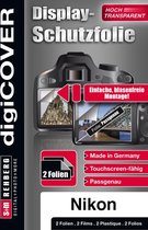 DigiCover B3422 schermbeschermer Camera Nikon 2 stuk(s)