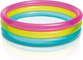 Intex Regenboog Zwembad (86x25cm) - met reparatiesetje