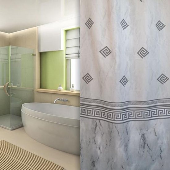 Roomture douchegordijn Egyptian 240 x 200 extra breed