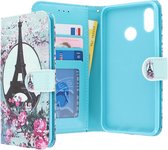 Huawei P20 Lite hoesje - CaseBoutique - Parijs print - Kunstleer