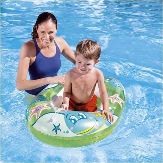 Knikken Cater Actief Zwembad bootje Groen - met doorkijk - Baby bootje - Zwembad bootje - Boot  kinderen -... | bol.com