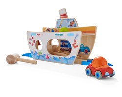 Haba Kullerbü Knikkerbaan En Klopbank Schip Ahoi 8-delig