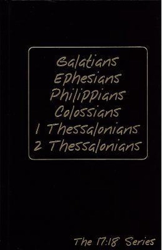 Galatians Ephesians Philippians Colossians I And 2 Thessalonians 9780984244218 Bol 9646