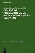 Patronymica Romanica- Censos de Poblaci�n de la Baja Navarra (1350-1353 Y 1412)