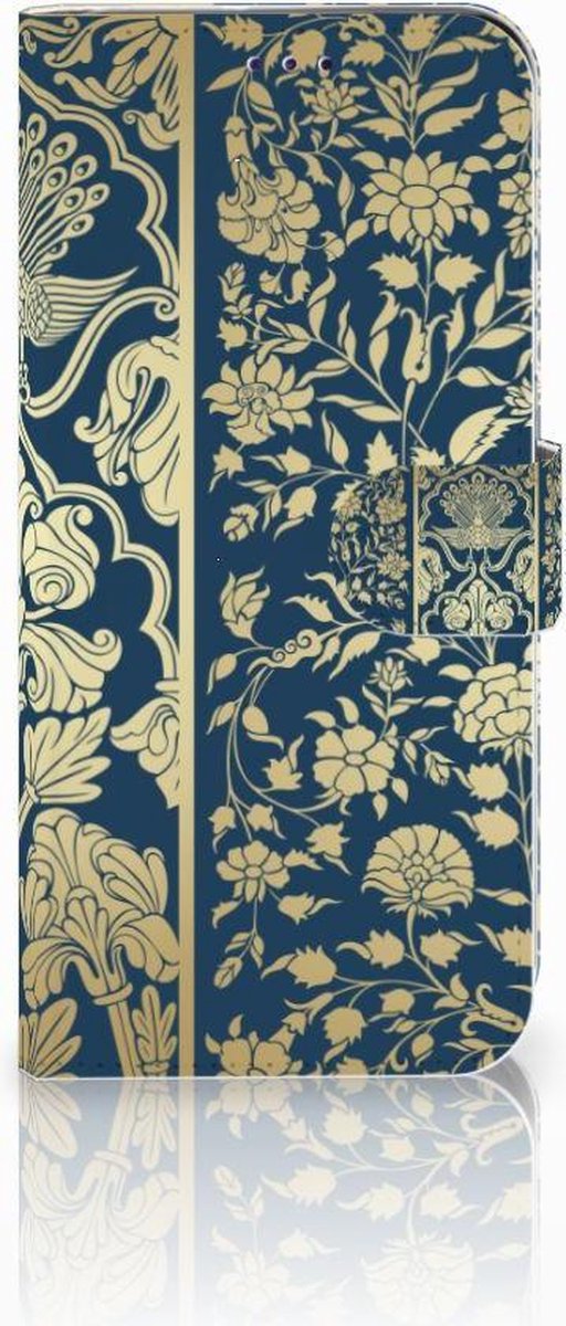 Samsung Galaxy A50 Hoesje Beige Flowers