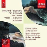 Brahms, Sibelius, Schumann: Violin Concertos / Kremer