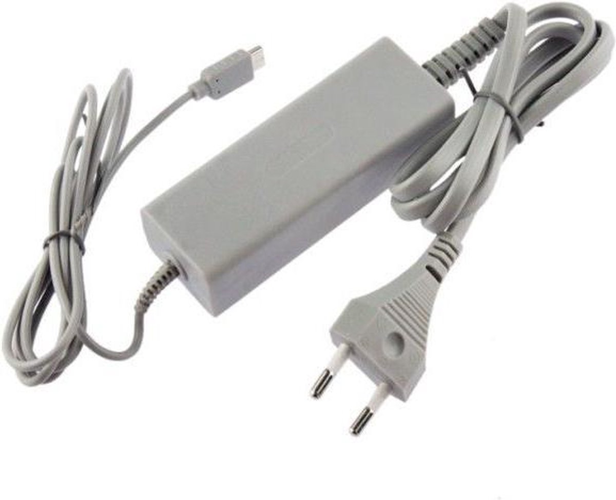 Qatrixx Power Voedings adapter 220 Volt Grijs - Geschikt voor Wii U Gamepad  | bol.com