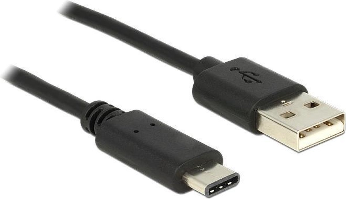 OTB - USB TYPE-C Kabel - Met oplaadfunctie - 1.8 meter - Zwart