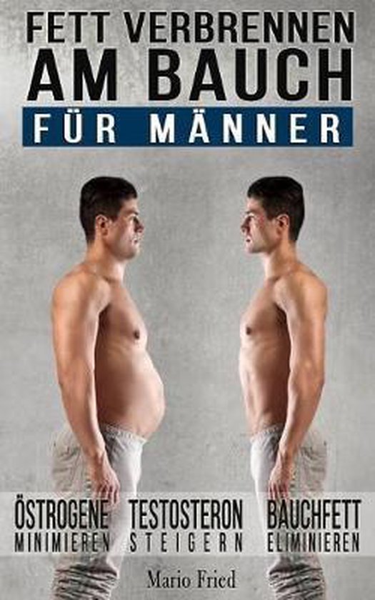 Fett verbrennen am Bauch - für Männer - cover