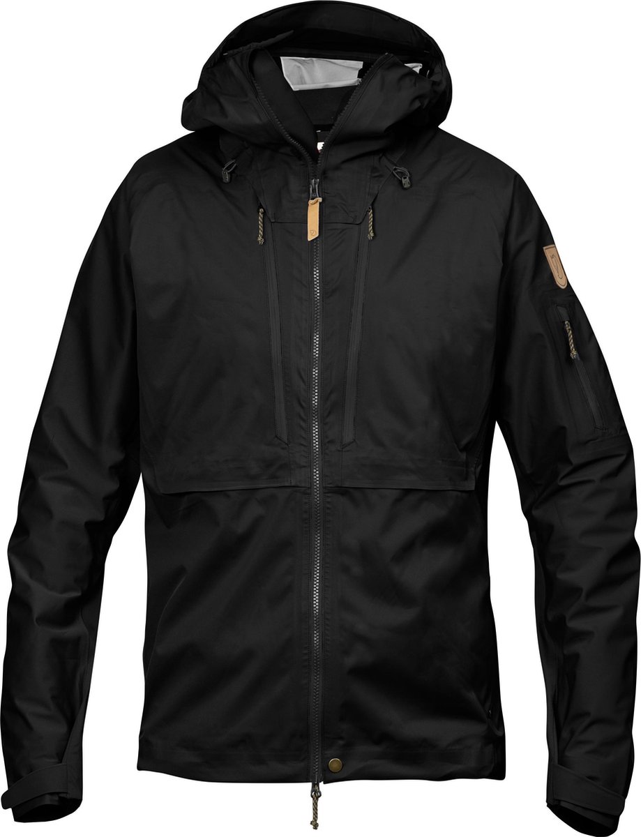 Fjallraven Keb Eco Shell Jas Heren Zwart
