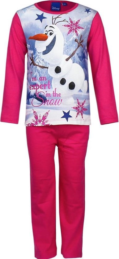 les hoofd schild Frozen pyjama Olaf (100% katoen) | bol.com