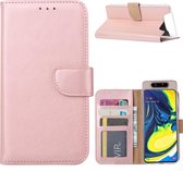 Boekmodel Hoesje Samsung Galaxy A80 - Roségoud