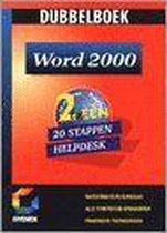 Dubbelboek Word 2000