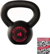 Gymstick Pro Kettlebell - Crossfit - Met Online Trainingsvideo's - 4kg