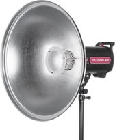 Beauty Dish Reflector  - 55cm / Zilver