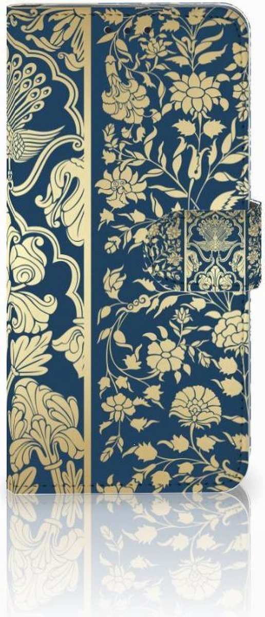 Samsung Galaxy S10 Plus Hoesje Beige Flowers