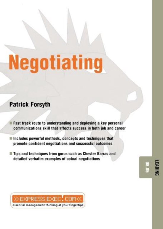 Negotiating - cover