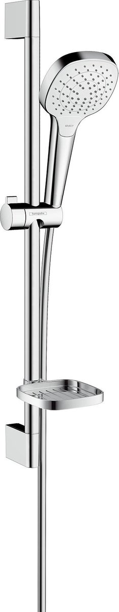 Hansgrohe Croma Select E Vario glijstangset 65 cm incl Casetta