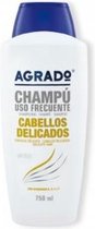 MULTI BUNDEL 3 stuks Agrado Delicate Hair Shampoo 750ml