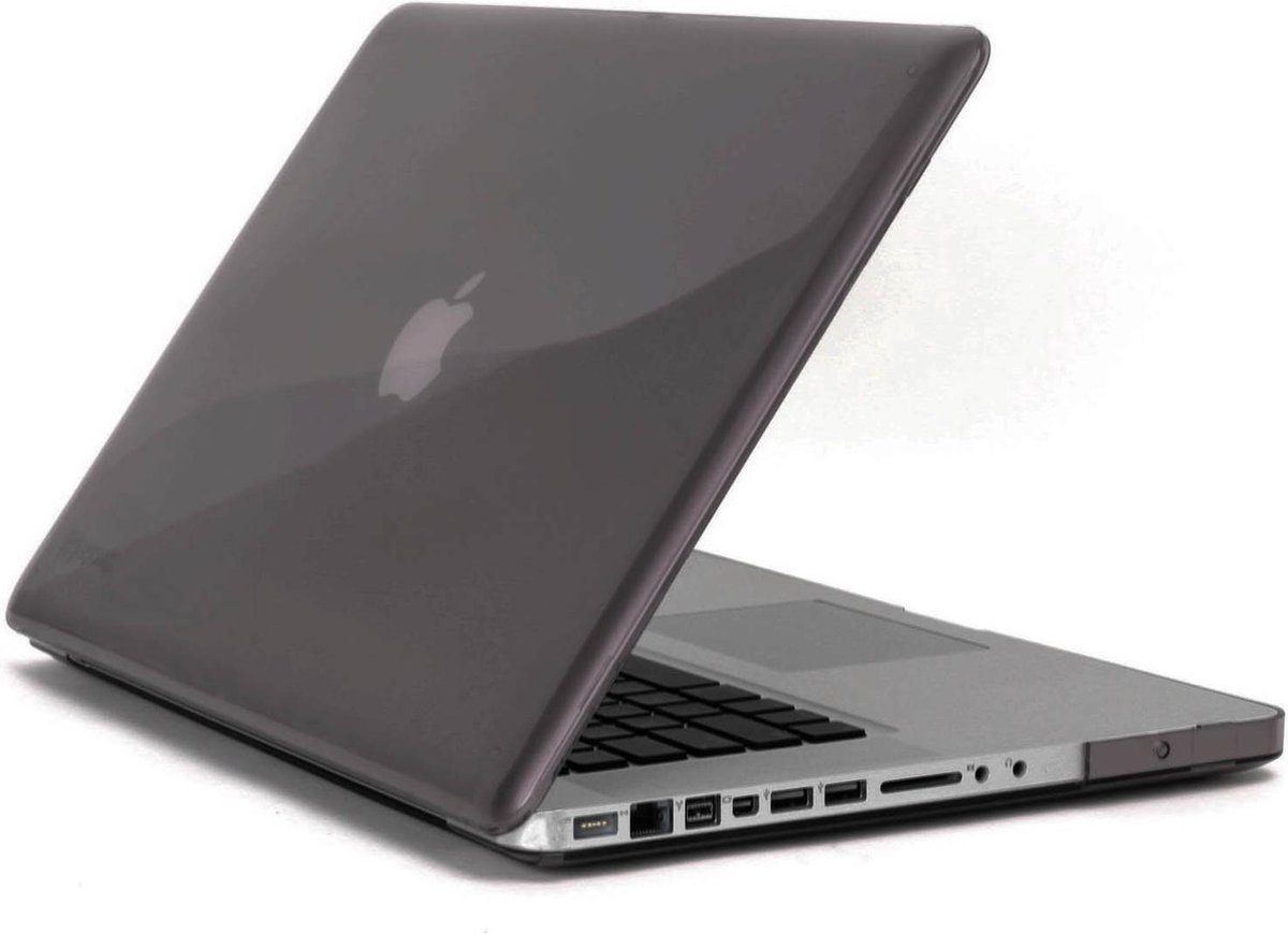 Qatrixx Macbook Pro Retina 15 inch Hard Case Cover Laptop Hoes Zwart Black
