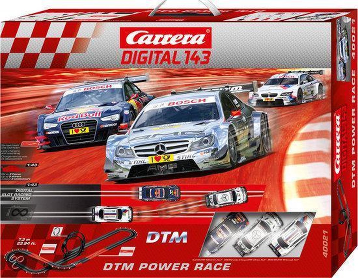Carrera Digital 143 DTM Power Race - Racebaan | bol.com