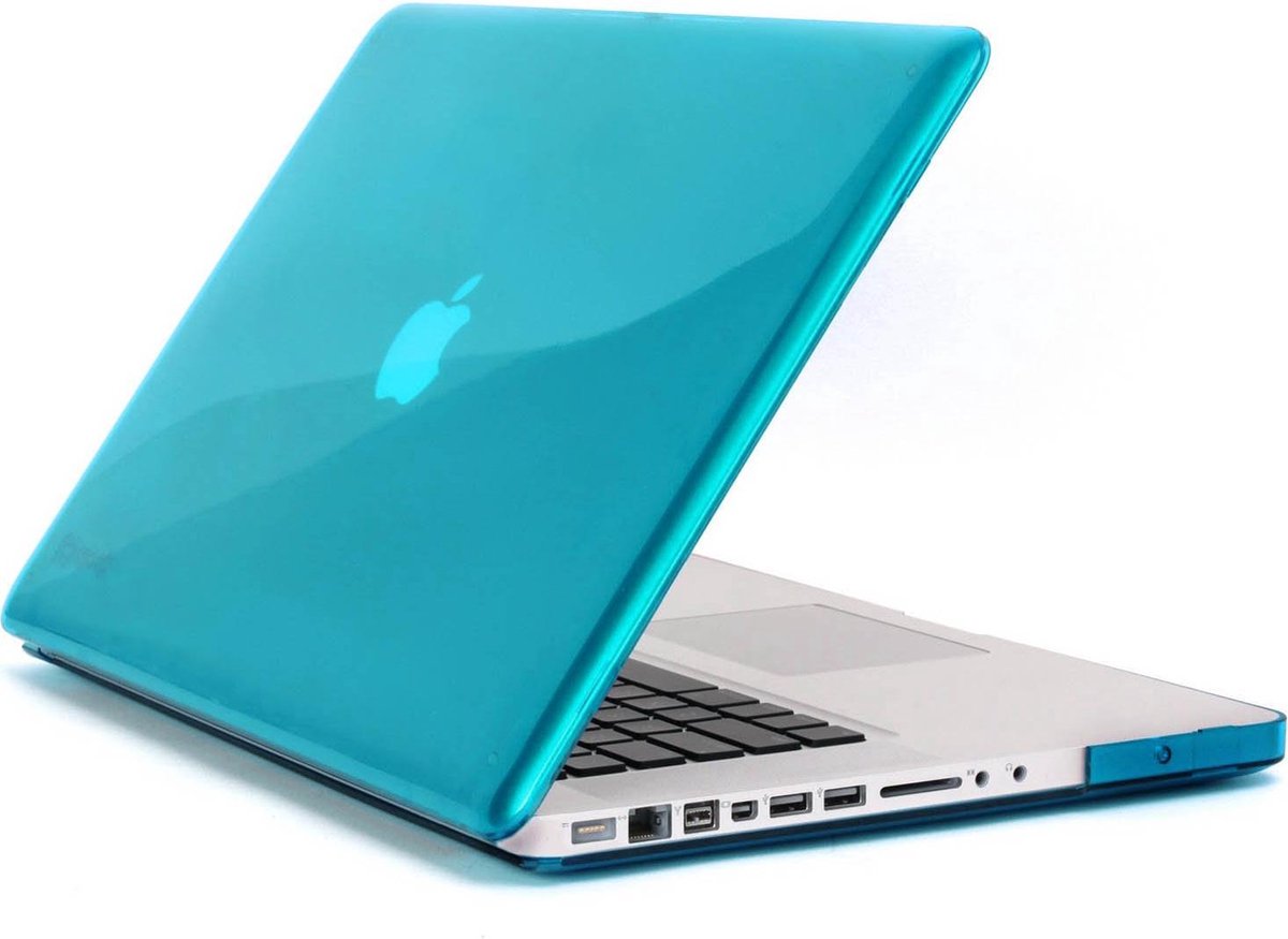 Qatrixx Macbook Pro Retina 15 inch Hard Case Cover Laptop Hoes Aqua Turquoise Blauw