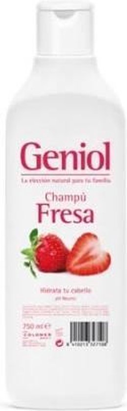 MULTI BUNDEL 3 stuks Geniol Strawberry Shampoo 750ml