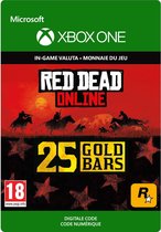 Red Dead Redemption 2: 25 Gold Bars - Xbox One Download