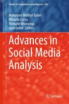 Studies in Computational Intelligence 602 - Advances in Social Media Analysis