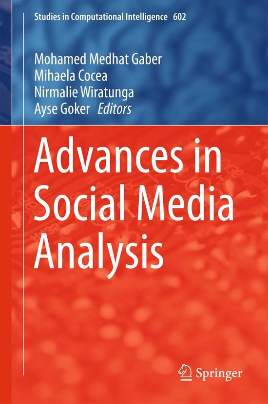 Engineering (R0) - Advances in Social Media Analysis - cover