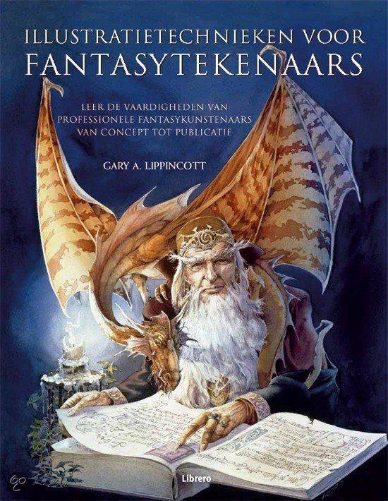 Cover van het boek 'Illustratietechnieken voor fantasytekenaars'