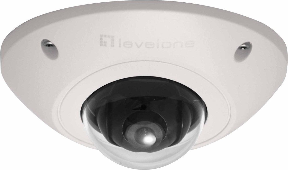 LevelOne FCS-3073 bewakingscamera Dome IP-beveiligingscamera Binnen & buiten 1920 x 1080 Pixels Plafond