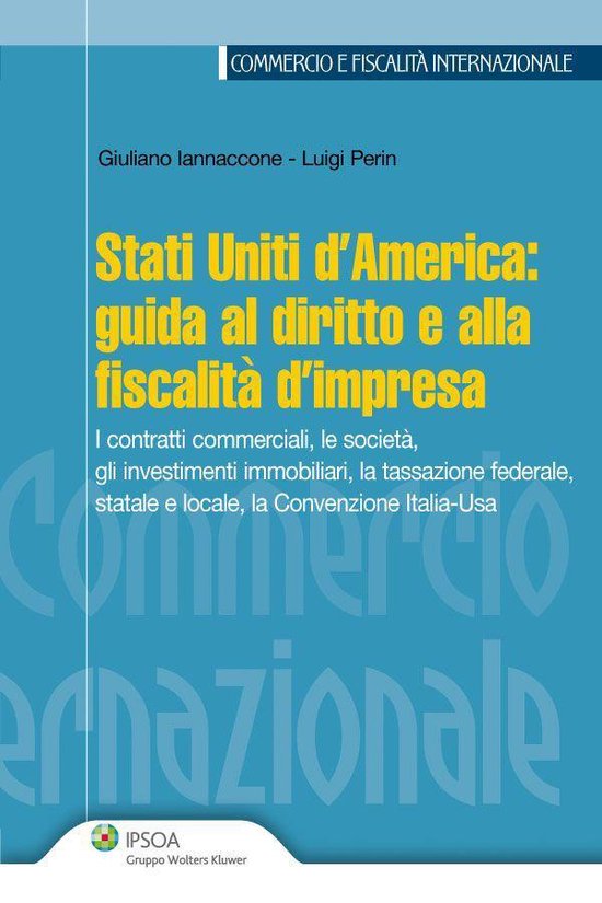 Stati Uniti d'America: guida al diritto e alla fiscalità d' ... - cover