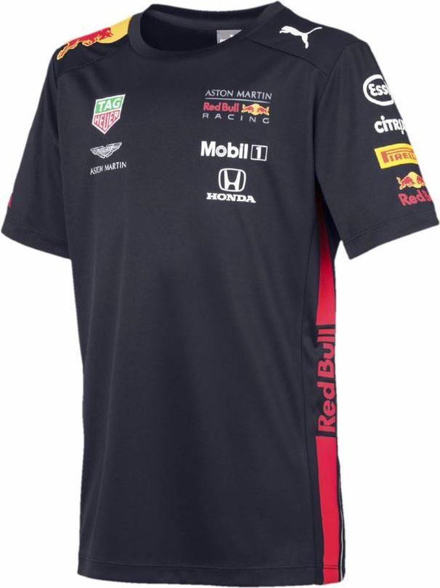 Red Bull Racing Teamline Shirt Kids 2019 140 | bol.com