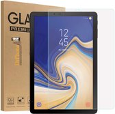 DrPhone Samsung Galaxy Tab S4 10.5 Inch 2018 Glas - Glazen Screen protector - Tempered Glass 2.5D 9H High Definition -