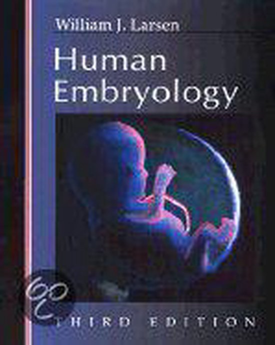Geneeskunde Embryologie Week 1 t/m 4 